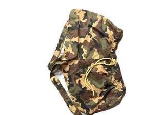 The Upside Camo Print Drawstring Active Shorts